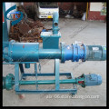 cow manure screw press machine for dewatering